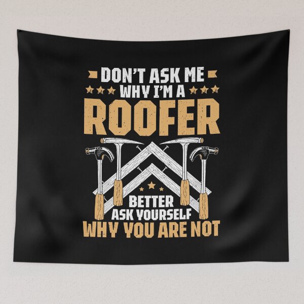Item preview, Roofer Roofing Slater Roof Tiler Thatcher designed and sold by Krautshirts.