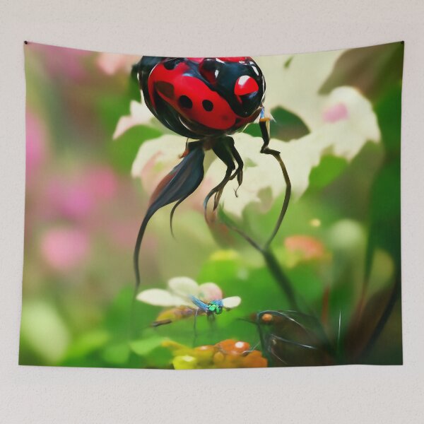 Item preview, Abstract Ladybug 3 designed and sold by QuickEyedSky.