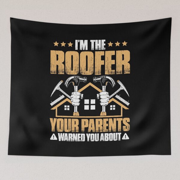 Item preview, Roofer Roofing Slater Roof Tiler Thatcher designed and sold by Krautshirts.