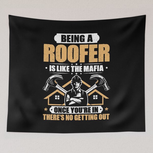 Item preview, Roofer Roofing Slater Roof Tiler Thatcher designed and sold by Krautshirts.