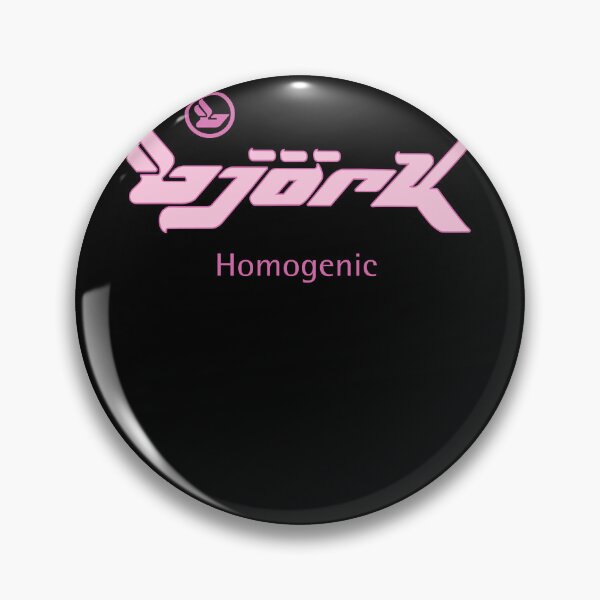 Item preview, Bjork Homogenic Logo (Pink) designed and sold by specialistbess.