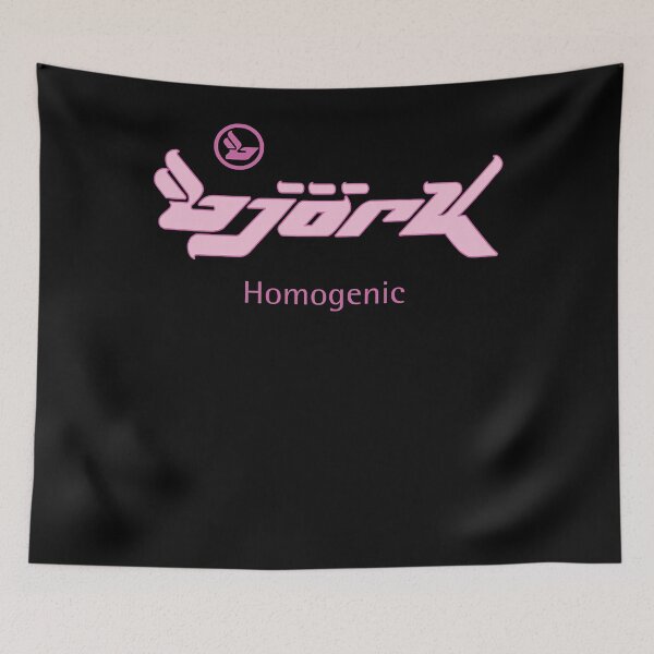 Item preview, Bjork Homogenic Logo (Pink) designed and sold by specialistbess.