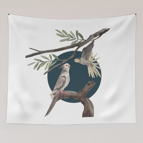 Item preview, Love birds, love nature designed and sold by DesignCaption.