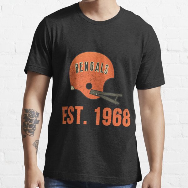 Cincinnati Bengals, Bengals est. 1968 T-Shirt tops anime clothes