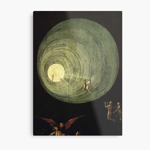 the ascent of the blessed hieronymus bosch Metal Print