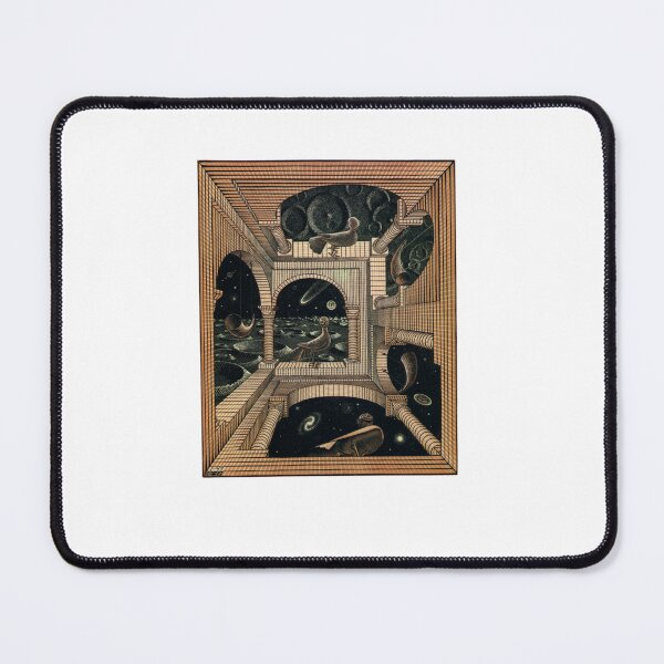 Item preview, MC ESCHER LABIRINTH Sticker designed and sold by CarinHubner.