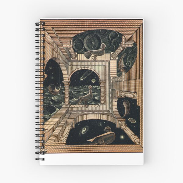 Item preview, MC ESCHER LABIRINTH Sticker designed and sold by CarinHubner.