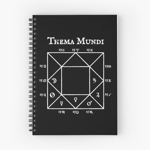 Item preview, The Thema Mundi - The World's Astrological Natal Char designed and sold by Happy Puppy Print On Demand.