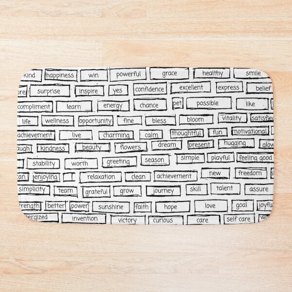Item preview, Positive words that change your life designed and sold by GREENOART.