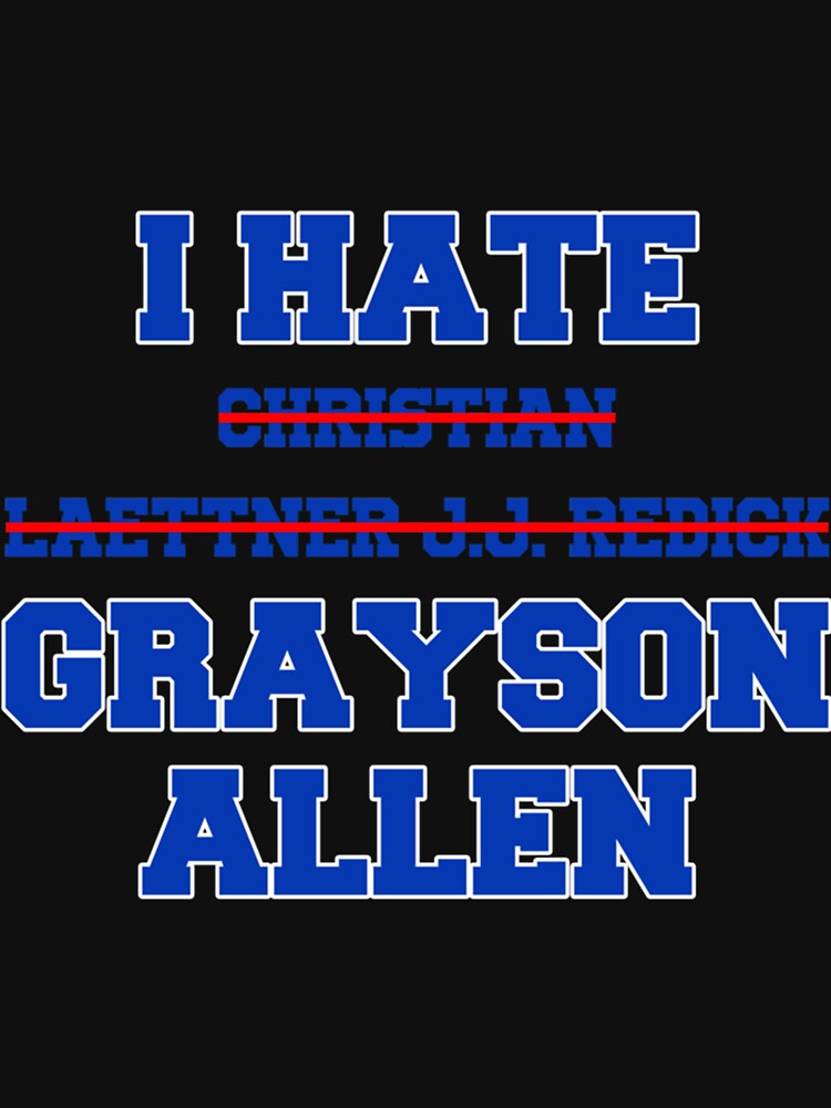 Grayson Allen Milwaukee Script WHT Shirt - Limotees