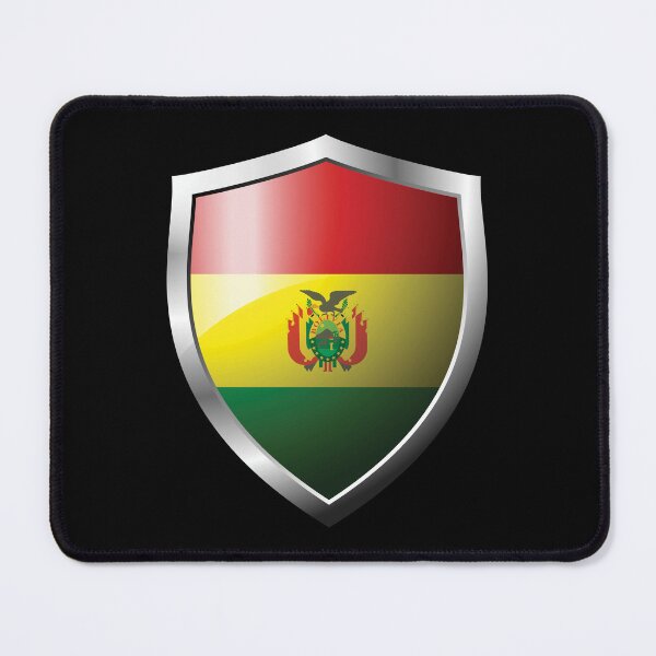 Item preview, Strong Bolivia Flag Shield Country designed and sold by HelloFromAja.