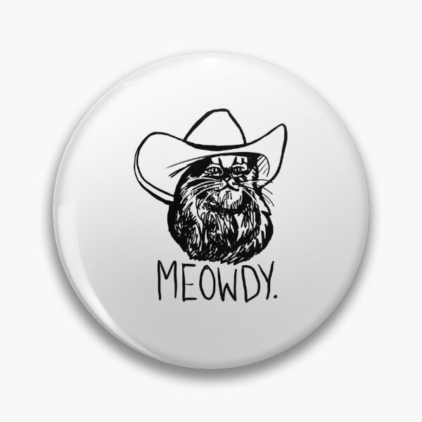 Item preview, Meowdy Texas Cat Meme Sticker designed and sold by AmanRifaai.