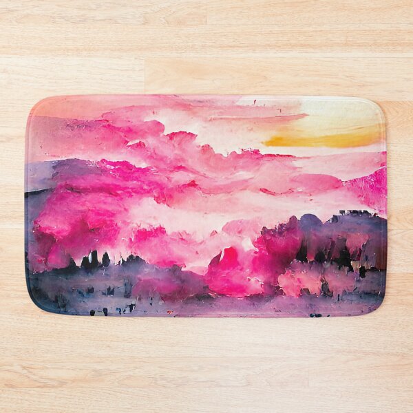 Item preview, Watercolor Pink Sunrise designed and sold by Arkneer.