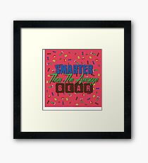 Smarter Than The Average Bear Framed Print