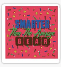 Smarter Than The Average Bear Sticker
