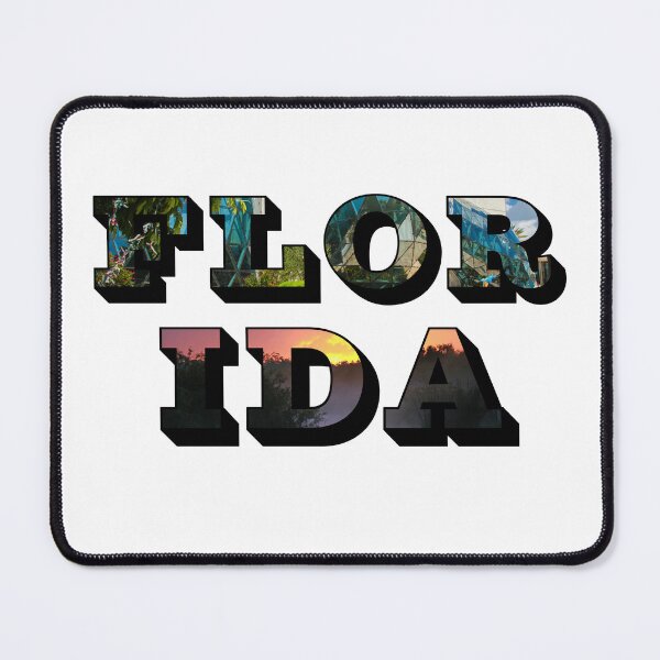 Item preview, Florida w/ Famous Landmarks designed and sold by Pajamurai.