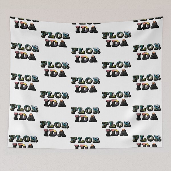 Item preview, Florida w/ Famous Landmarks designed and sold by Pajamurai.