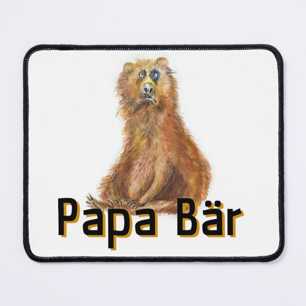 Item preview, papa bear dad father grumpy mister petz brown bear grizzly designed and sold by originalstar.