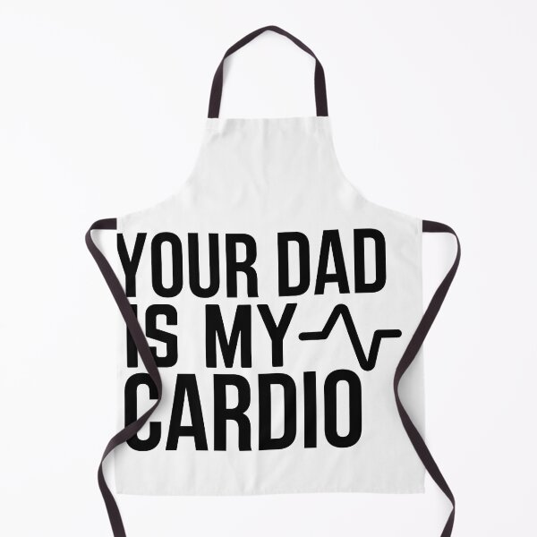 Item preview, Your dad is my cardio - gym gift set for her & men's gym gift set designed and sold by Hoetoons.