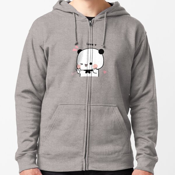 Item preview, Bear and Panda Bubu Dudu Finger guns love Sticker designed and sold by DilekMece.