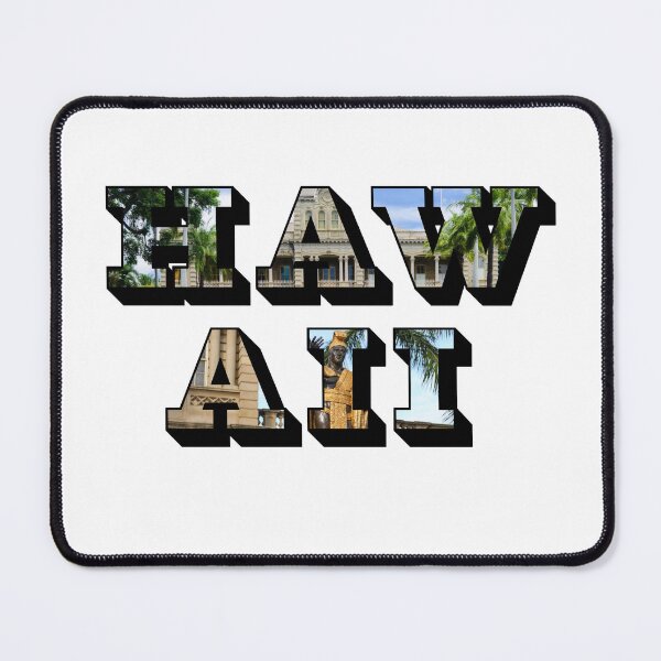 Item preview, Hawaii w/ Historical Landmarks designed and sold by Pajamurai.