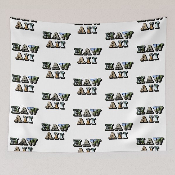 Item preview, Hawaii w/ Historical Landmarks designed and sold by Pajamurai.