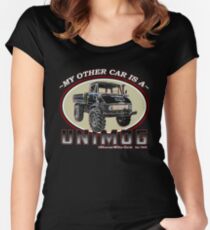 My other car is a UNIMOG Women's Fitted Scoop T-Shirt