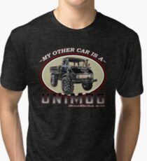 My other car is a UNIMOG Tri-blend T-Shirt
