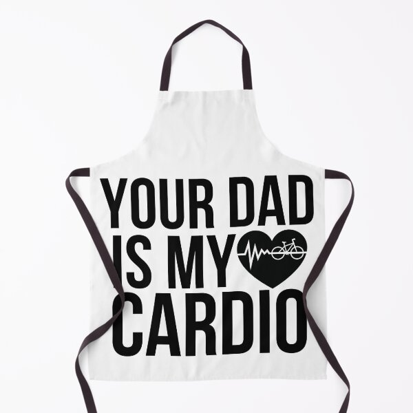 Item preview, Your dad is my cardio - gym gift set for her & men's gym gift set designed and sold by Hoetoons.