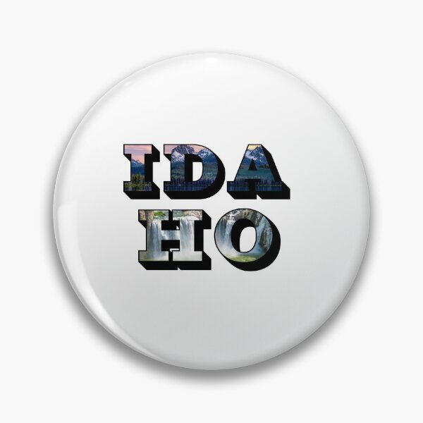 Item preview, Idaho w/ Natural Landmarks designed and sold by Pajamurai.