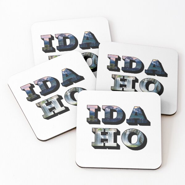 Item preview, Idaho w/ Natural Landmarks designed and sold by Pajamurai.