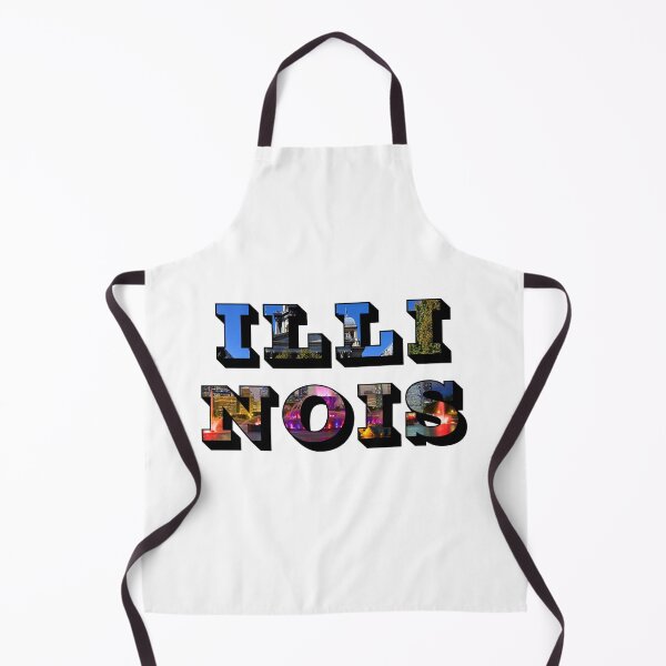 Item preview, Illinois w/ National Landmarks designed and sold by Pajamurai.