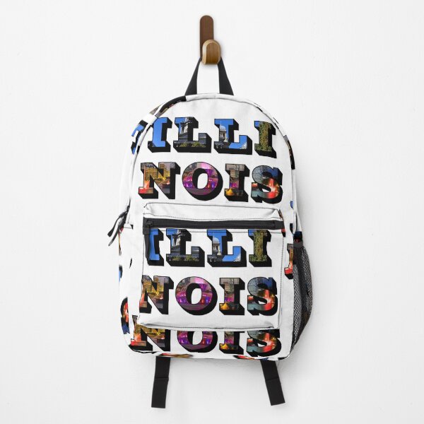 Item preview, Illinois w/ National Landmarks designed and sold by Pajamurai.