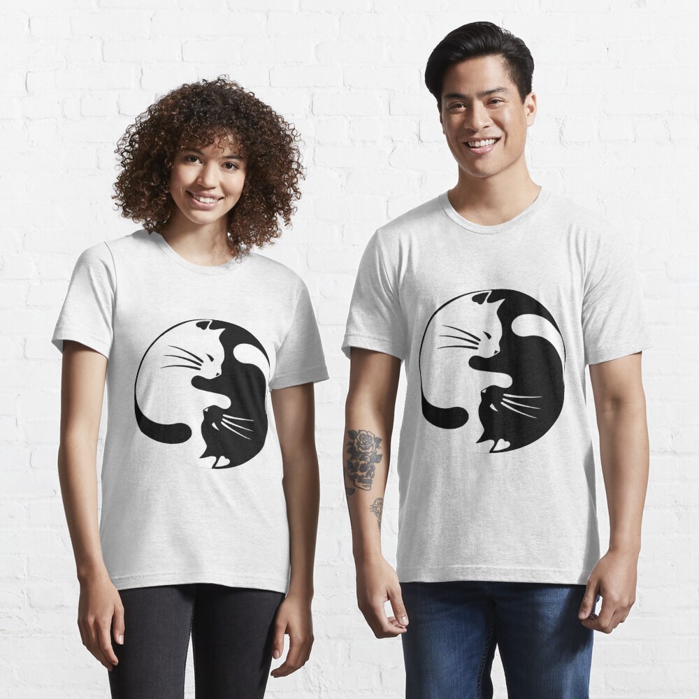 Ying yang cat Essential T-Shirt