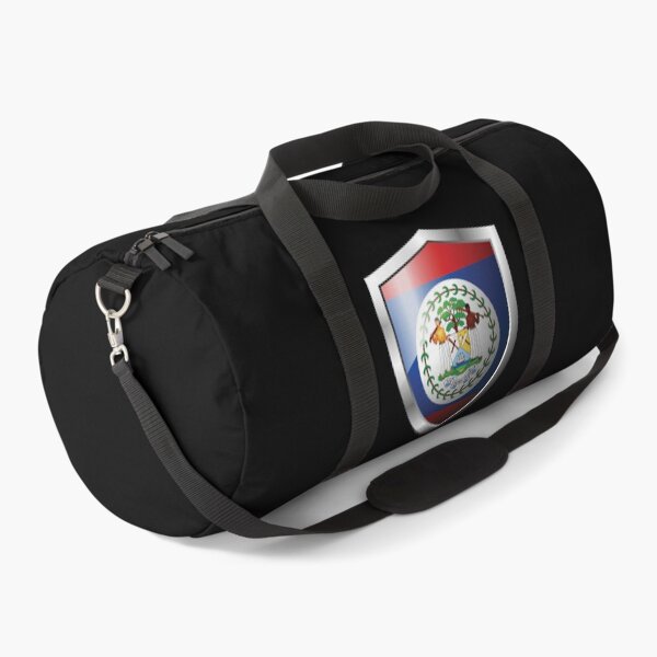 Item preview, Strong Belize Flag Shield Country designed and sold by HelloFromAja.