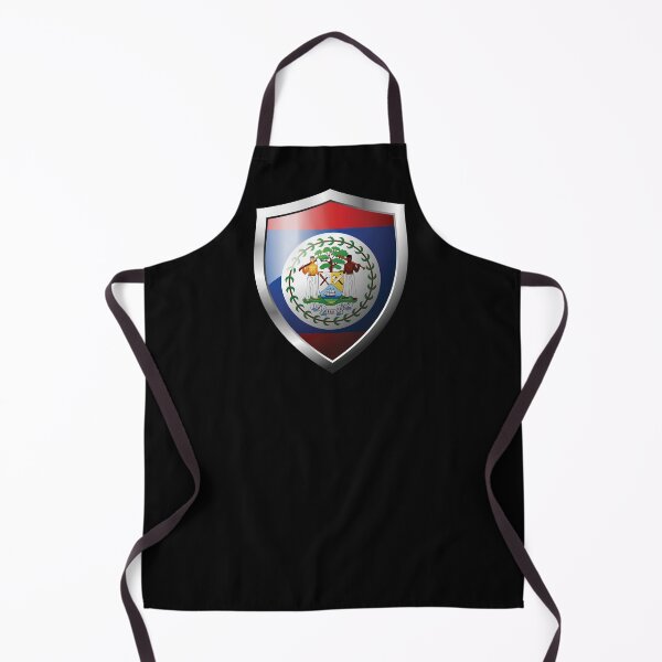 Item preview, Strong Belize Flag Shield Country designed and sold by HelloFromAja.