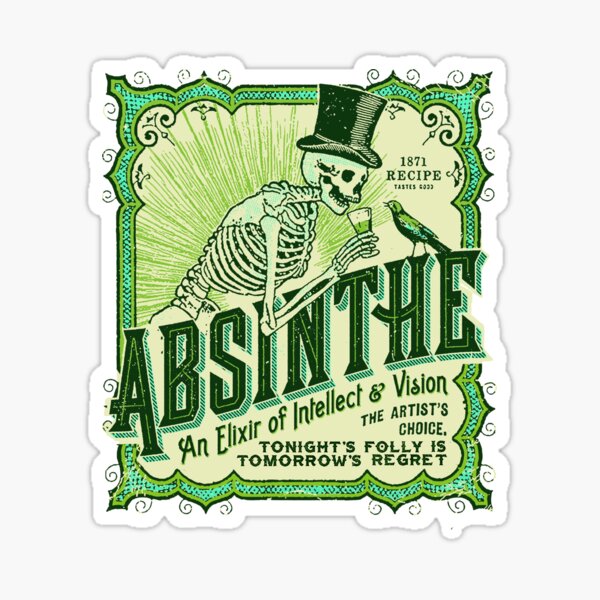Item preview, Absinthe Label designed and sold by segrob.