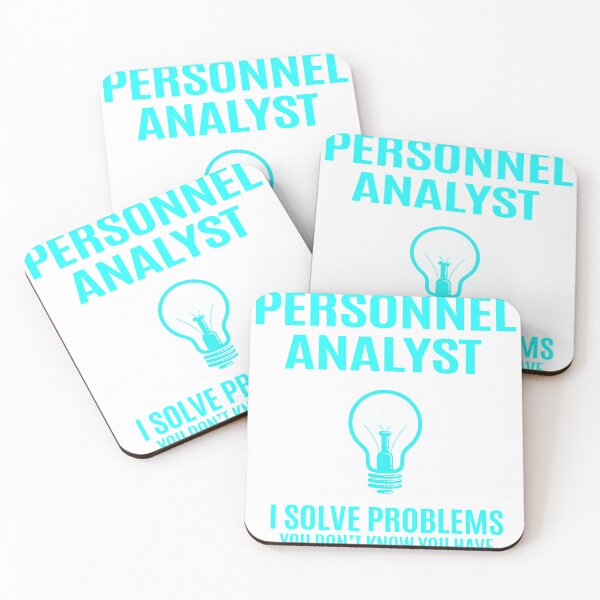 Item preview, Personnel Analyst - I Solve Problems Job Gift designed and sold by melissaval2.