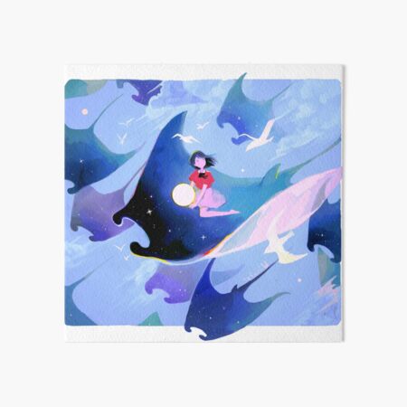 glide. Art Board Print