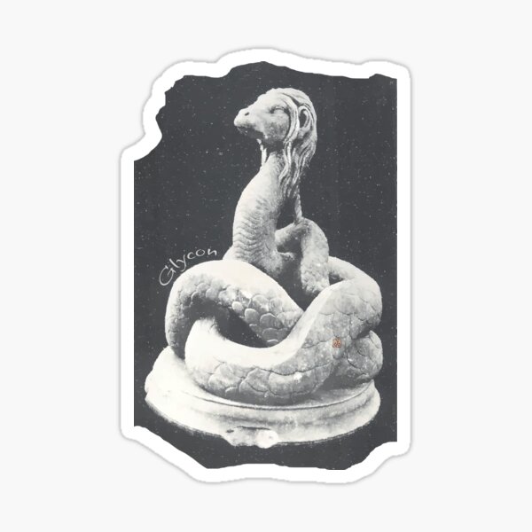 Vista previa del artículo con la obra «Glycon - La serpiente curativa (por ACCI) Serpiente», diseñado y vendido por VanyssaGraphics.