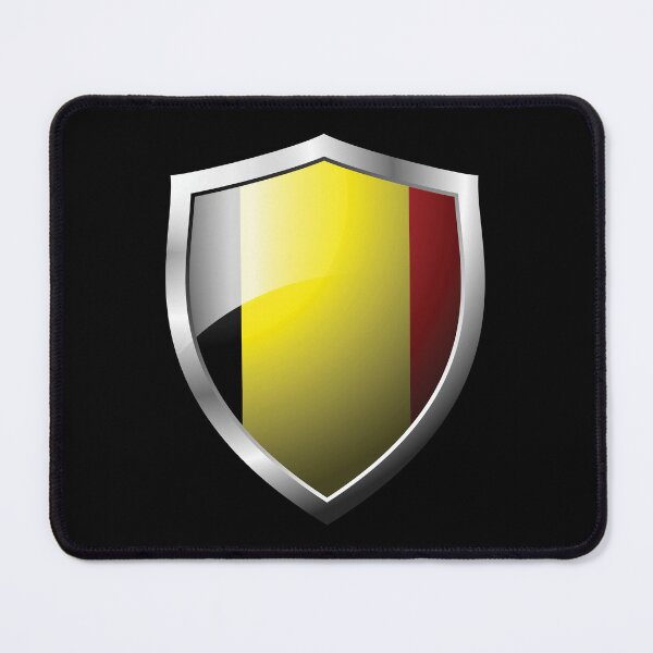 Item preview, Strong Belgium Flag Shield Country designed and sold by HelloFromAja.