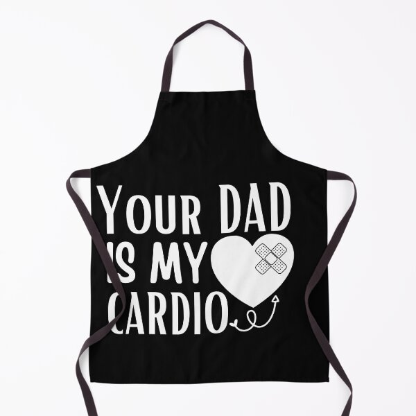 Item preview, Your dad is my cardio - gym gift set for her & men's gym gift set designed and sold by Hoetoons.