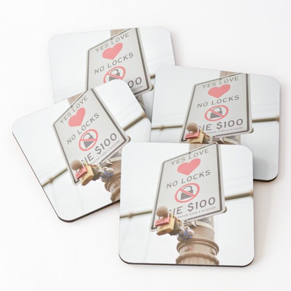 Item preview, Yes love no locks in NYC designed and sold by CarolinaReina.