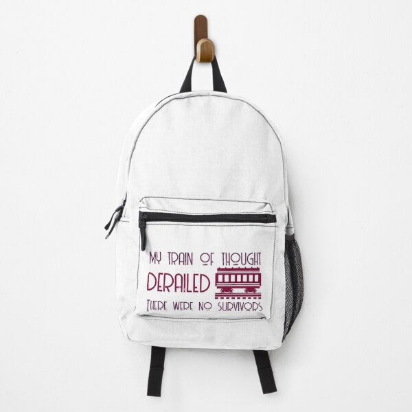Item preview, My Train Of Thought Derailed there were no survivors designed and sold by ErmessThiings.