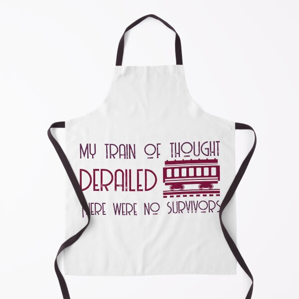 Item preview, My Train Of Thought Derailed there were no survivors designed and sold by ErmessThiings.