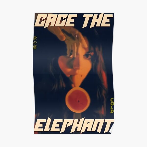 cage the eIephant Poster