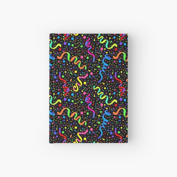 Nostalgic Arcade Carpet Pattern Hardcover Journal For Sale By Mixedbagmerch Redbubble