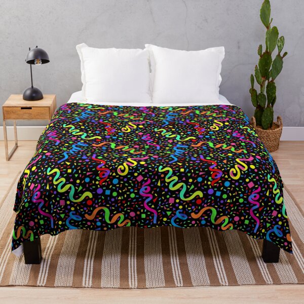Item preview, Confetti and Streamers Arcade Carpet Pattern designed and sold by NickKoolaid.