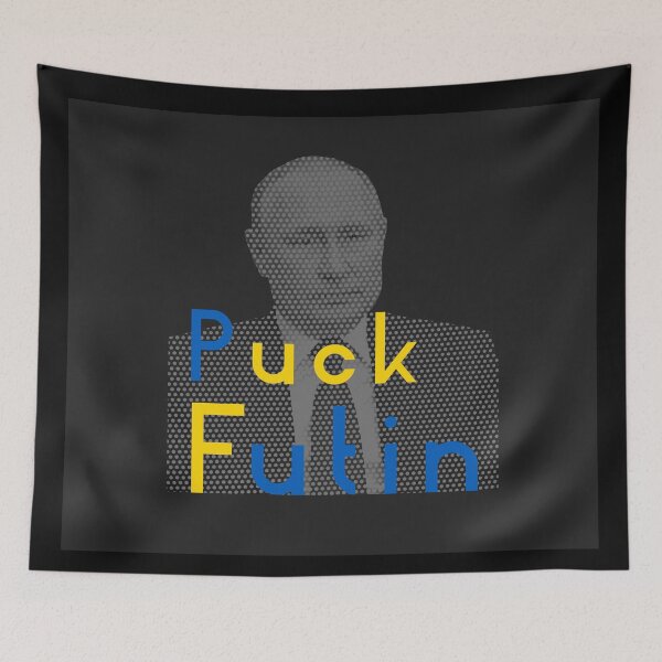 Item preview, Puck Futin - F*ck Putin, Glory to Ukraine No.2 designed and sold by granimatedesign.