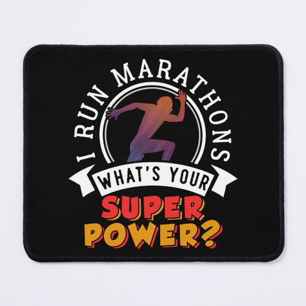 Item preview, Running Marathons Super Power Sticker designed and sold by callujohn7.